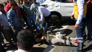 Şanlıurfada meydana gelen trafik kazasında 6 kişi yaralandı