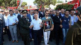 Şehitlerimizi uğurluyoruz