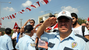 Şehitlerimizi uğurluyoruz