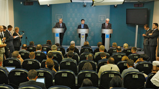 Steinmeier ve Ayrault Ukrayna’da