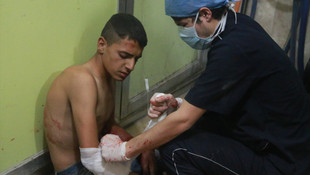 Halep'te rejim ve Rus hava saldırılarında 66 kişi öldü