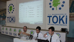 Zonguldakda bulunan TOKİ konutlarının hak sahipleri çekilen kurayla belirlendi