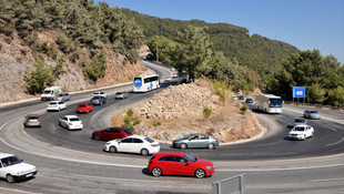 Tatilciler dönüş yolunda