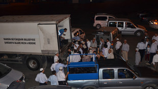 TDV, Nusaybin'de kurban eti dağıttı