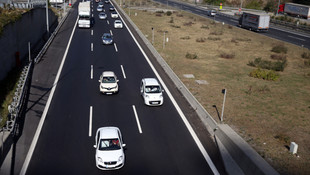 TEM otoyolunda bayram yoğunluğu