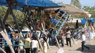 Terör mağduru çocukların Cıncilik keyfi