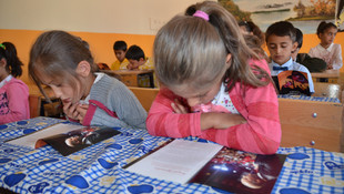 Terör mağduru öğrenciler ders başı yaptı