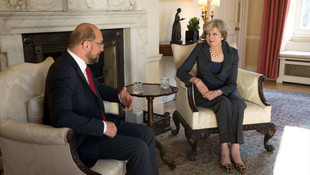 Avrupa Parlamentosu Başkanı Schulz, Londra'da