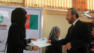 TİKA'dan Afganistan'da meslek edindirme ve Türkçe kursları