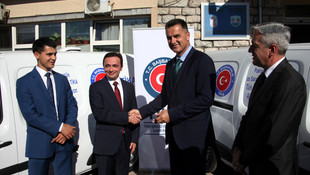 TİKA'dan Sırbistan'a cenaze aracı yardımı