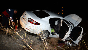 Tokat'ta otomobil devrildi: 3 yaralı