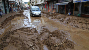 Trabzon'daki sağanak