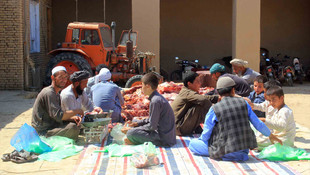 Türkiye Diyanet Vakfından Afganistan'da kurban yardımı