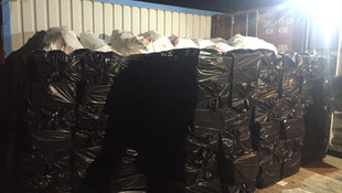 Van'da kaçak sigara operasyonu