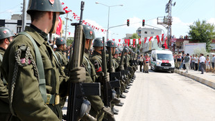 Şehitlerimizi uğurluyoruz