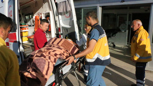 Yaralı alan ambulansa da otobüs çarptı