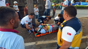 Yatağan'da trafik kazası: 2 yaralı