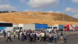 Yavuz Sultan Selim Köprüsü yolunda eylem