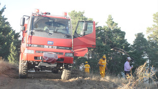 Yozgat'taki orman yangını söndürüldü