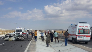 Meydana gelen trafik kazası sonucunda Kahramanmaraşta 1 kişi hayatını kaybederken 5 kişi yaralandı