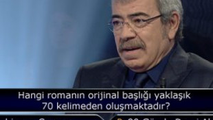 Kim Milyoner Olmak İsterde çıkan soru şaşırttı! Orjinal adı 70 kelimeden oluşan kitabın gerçek adı Robinson Crusoe