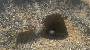 Afyonkarahisar'da kuma gömülü erkek cesedi bulundu