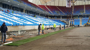 Akyazı Stadı'nda sona doğru