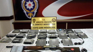 Amasya merkezli 8 ilde oto hırsızlığı operasyonu