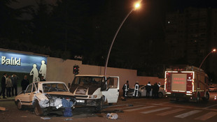 Ankara'da zincirleme trafik kazası: 4 yaralı