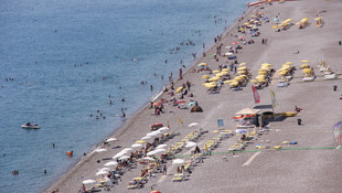 Antalya'da sıcak hava