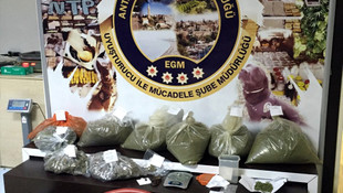 Antalya'da uyuşturucu operasyonu