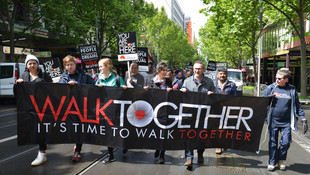 Avustralyalılar kültürel çeşitlilik için yürüdü