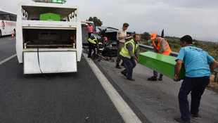 Aydın'da trafik kazası: 1 ölü, 2 yaralı