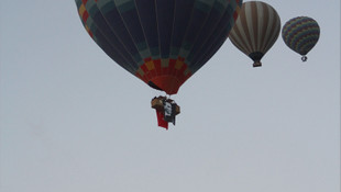 Balonlar Cumhuriyet Bayramı için havalandı