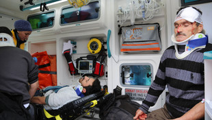 Bolu'da kar yağışı kazalara neden oldu