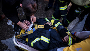 Bursa'da iş yeri yangını