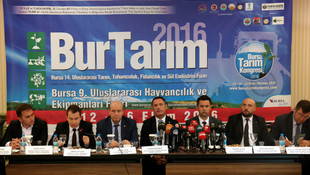 Bursa'da tarım ve hayvancılık sektörü fuarları