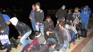 Çanakkale'de 45 yabancı uyruklu yakalandı