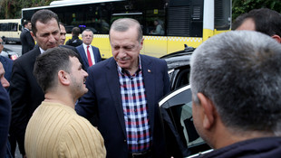 Cumhurbaşkanı Erdoğan İstanbul'da