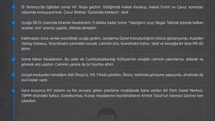 Cumhurbaşkanlığı Külliyesi'nin önünü bombalayan pilotun ek ifadesi