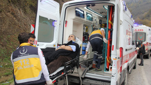 Düzce'de trafik kazası: 5 yaralı