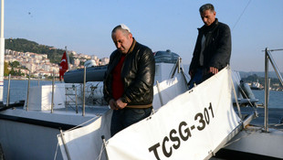 Ereğli açıklarında kargo gemisinin yan yatması