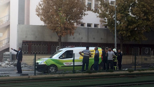 Gaziantep'te yol çalışması sırasında doğalgaz boru hattı delindi