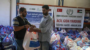Gazze'deki yardım faaliyetleri
