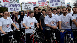 Gençlik Demokrasiye Pedallayor etkinliği