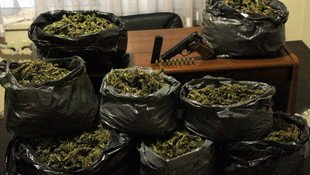 Giresun'da 13 kilo 250 gram esrar ele geçirildi