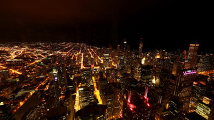 Gökdelenlerin üzerinde yürüyüş keyfi