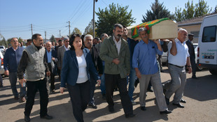 HDP milletvekili Aydoğan, PKK'lı teröristin cenazesine katıldı