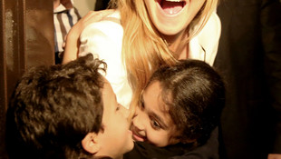 Lindsay Lohan, Suriyeli aileyi ikinci kez ziyaret etti