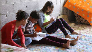 İnşaatta zorlu yaşam